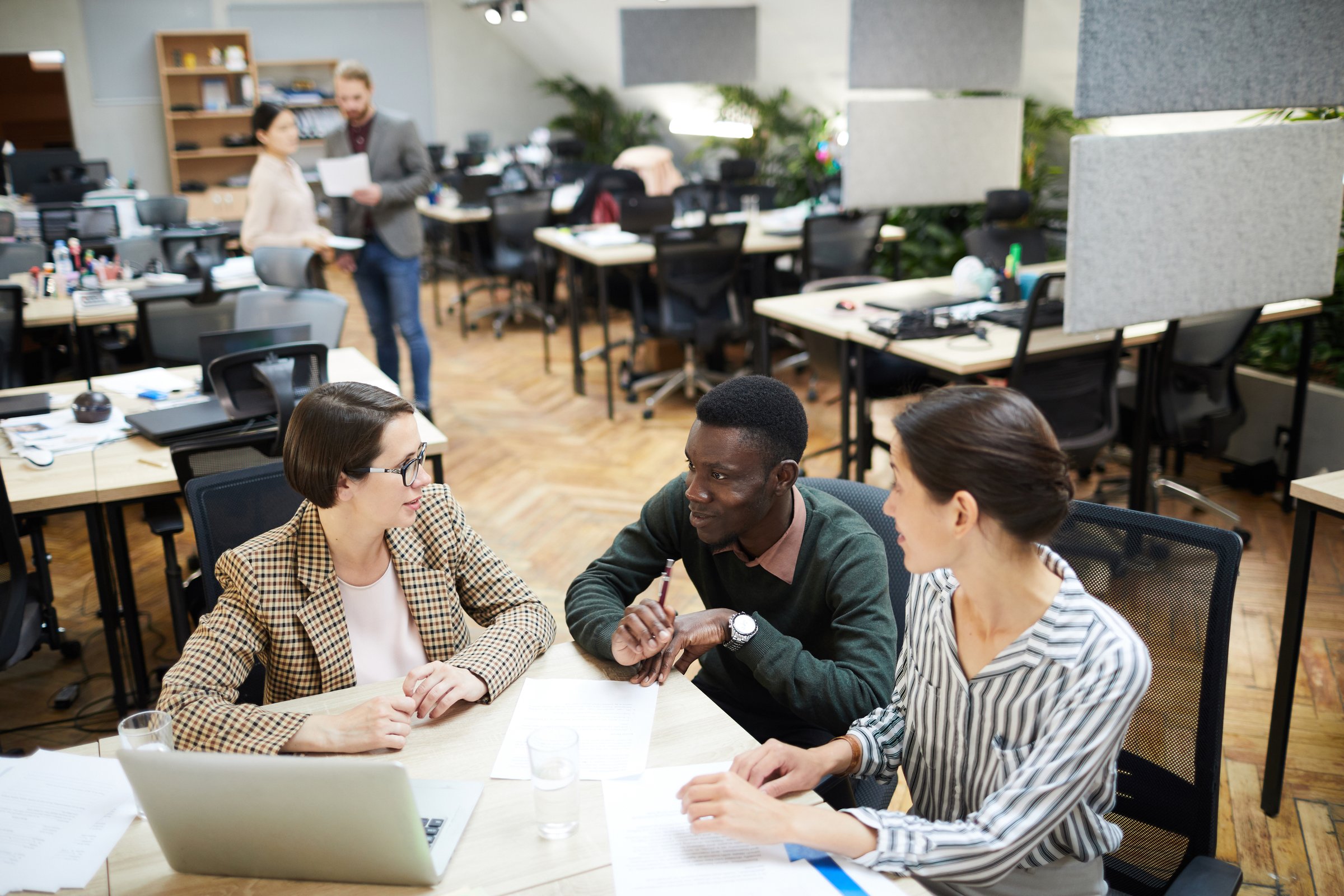 Emerald open office — technology talent in practice